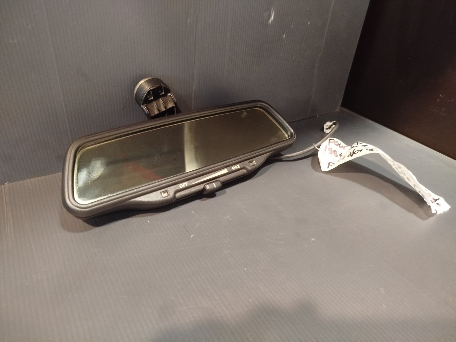 Rétroviseur centrale pour XJ6  xJ12 de 1987